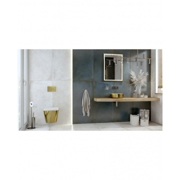 Miska WC Lavita Sofi Slim Brushed Gold